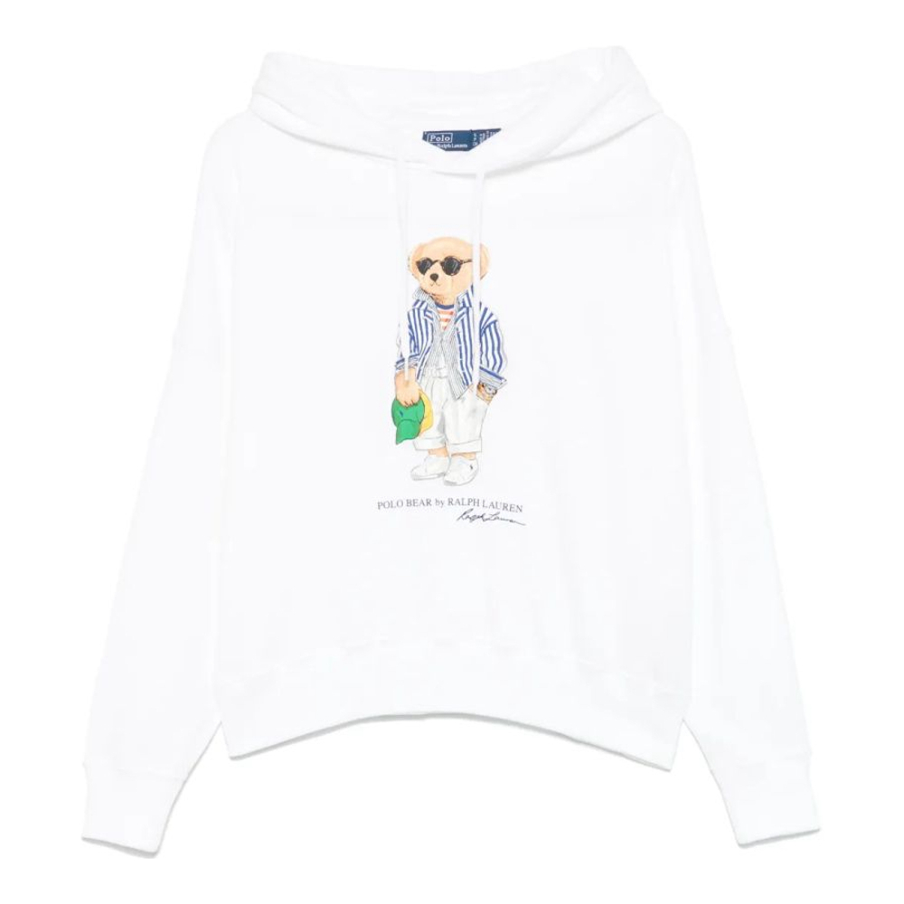Sweatshirt à capuche  'Polo Bear-Print' pour Femmes