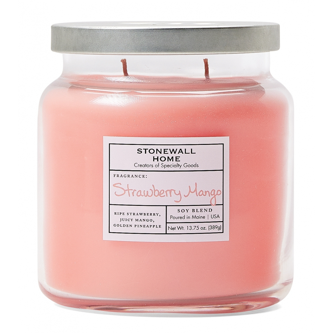Bougie parfumée 'Fraise Mangue' - 396 g