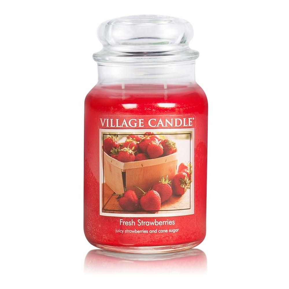 Fresh Strawberries' Scented Candle - 602 g