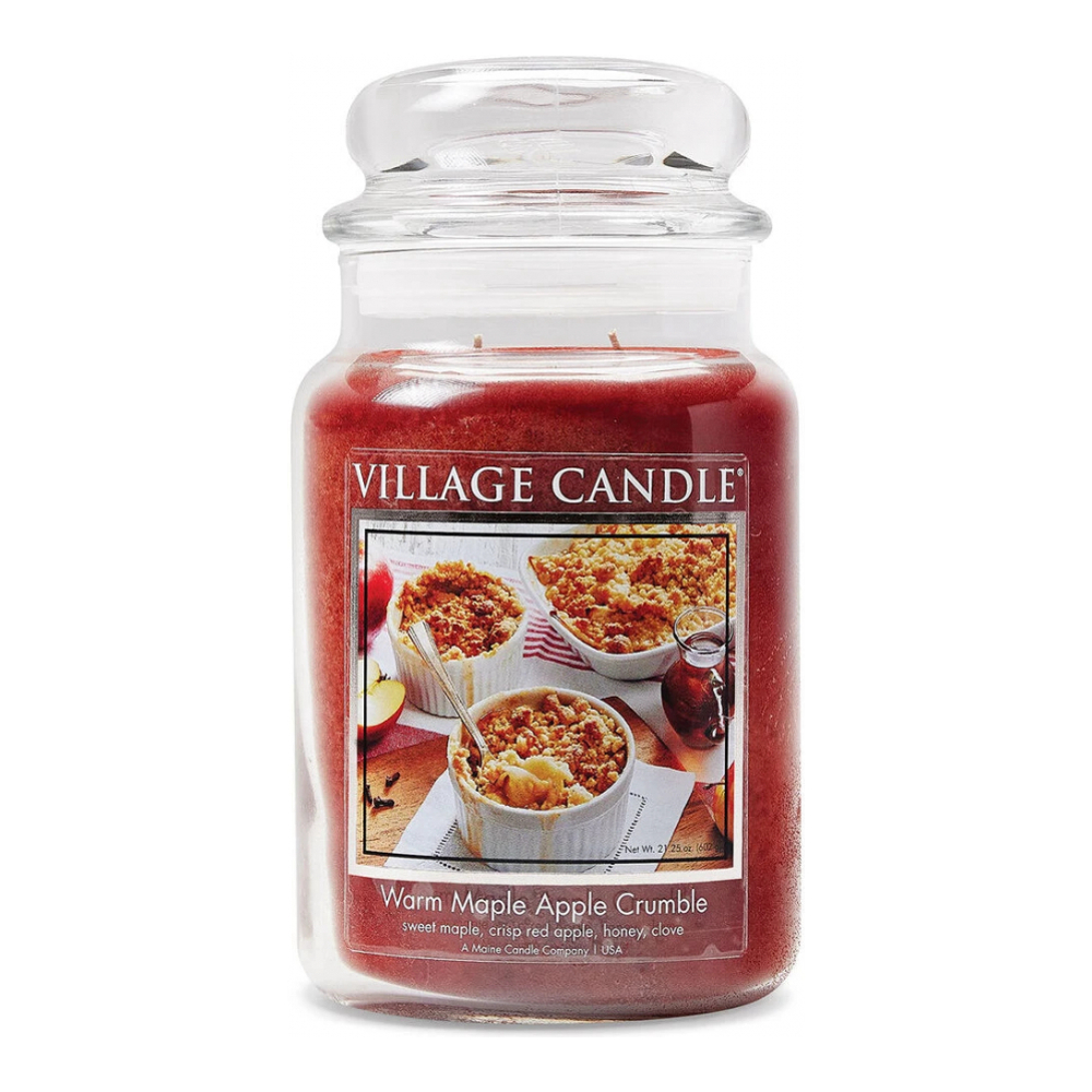 Bougie parfumée 'Warm Maple Apple Crumble' - 602 g