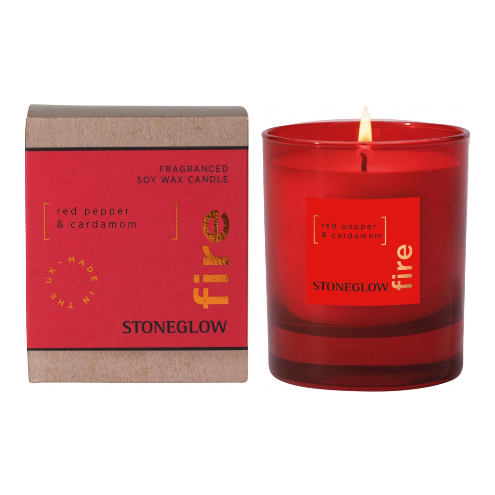 'Red Pepper & Cardamom' Duftende Kerze - 160 g