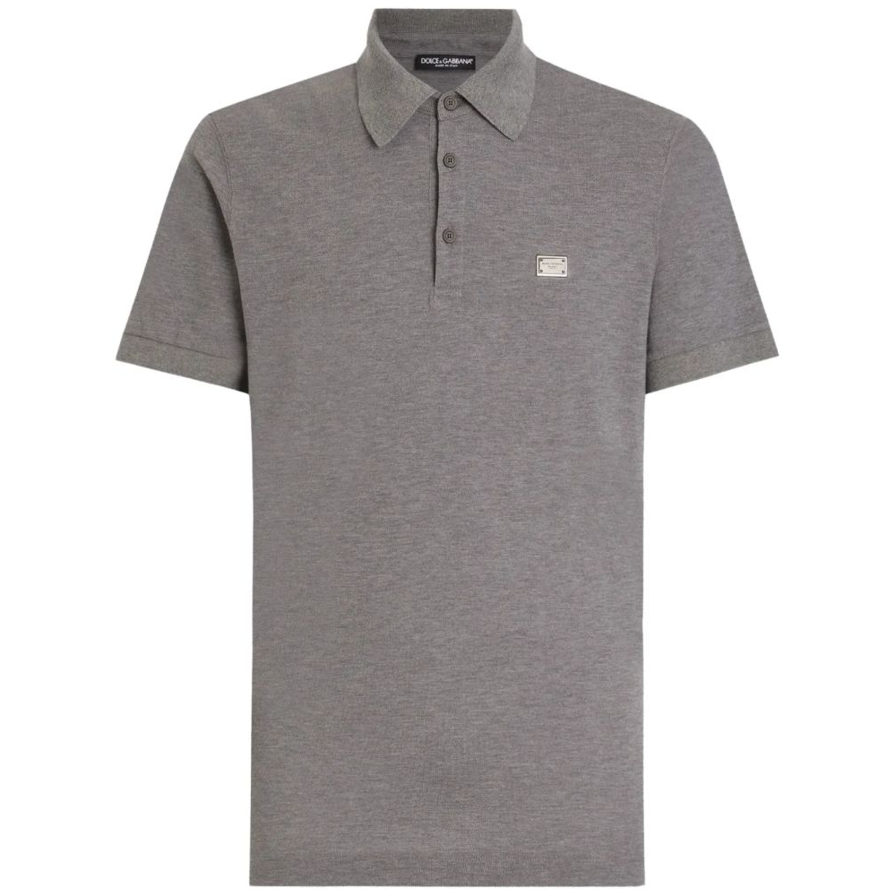 Polo 'Logo-Plaque' pour Hommes