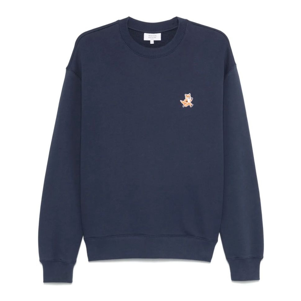 Men's 'Speedy Fox-Appliqué' Sweatshirt