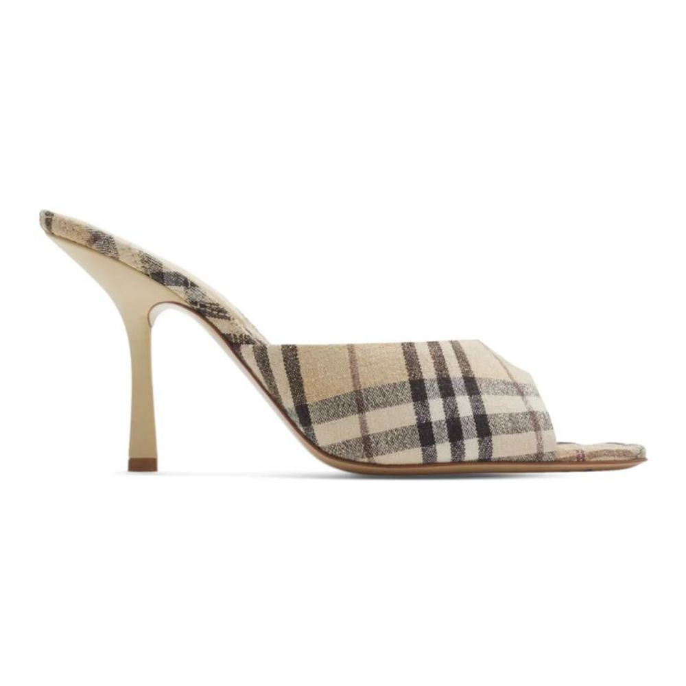 Mules 'Check-Pattern' pour Femmes