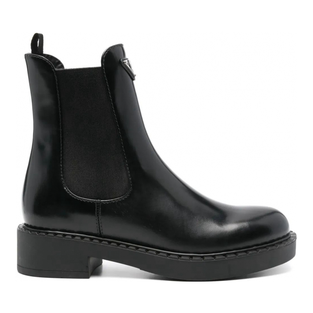 Women's 'Triangle-Logo' Chelsea Boots