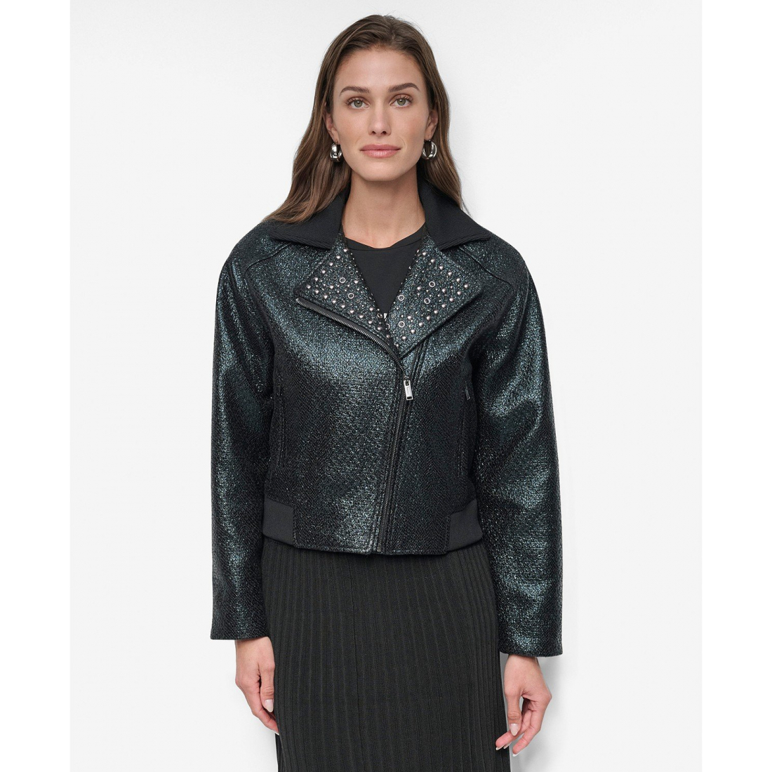 Perfecto 'Foiled Tweed' pour Femmes