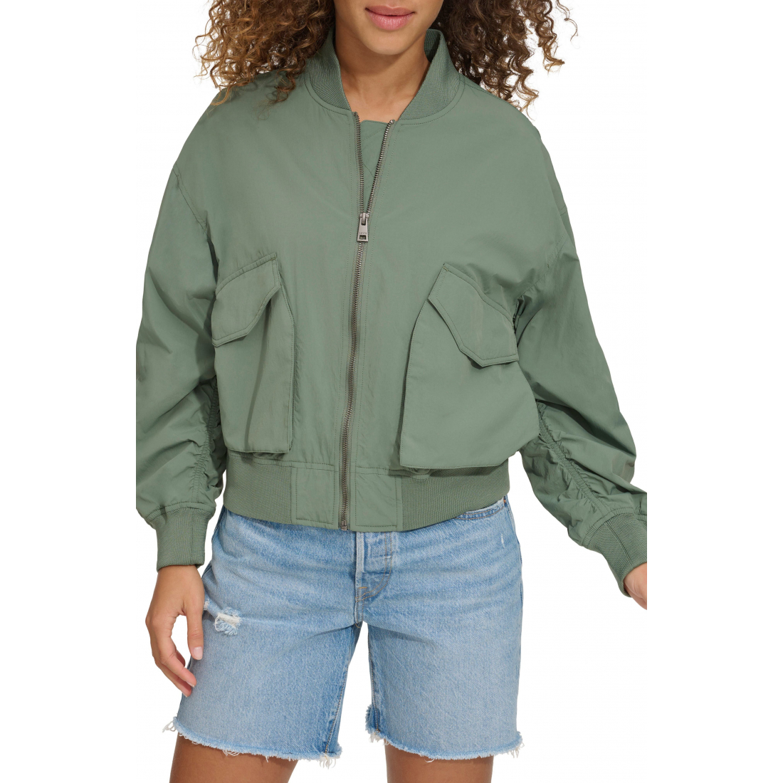 Blouson bomber 'Techy Nylon' pour Femmes