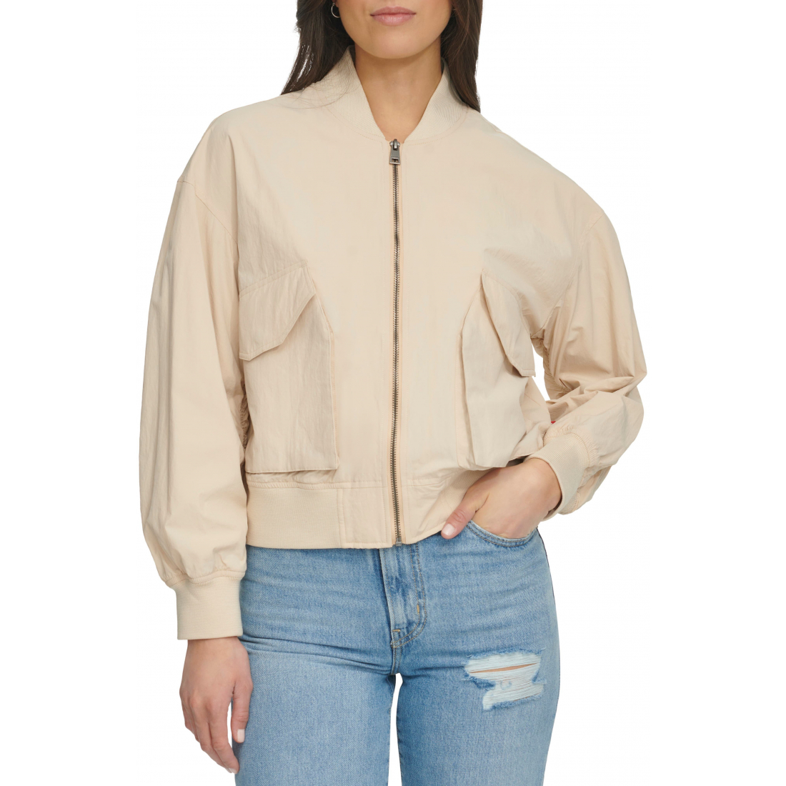 Blouson bomber 'Techy Nylon' pour Femmes