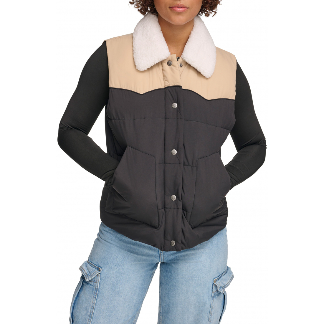 Gilet matelassé 'Water Resistant Western' pour Femmes