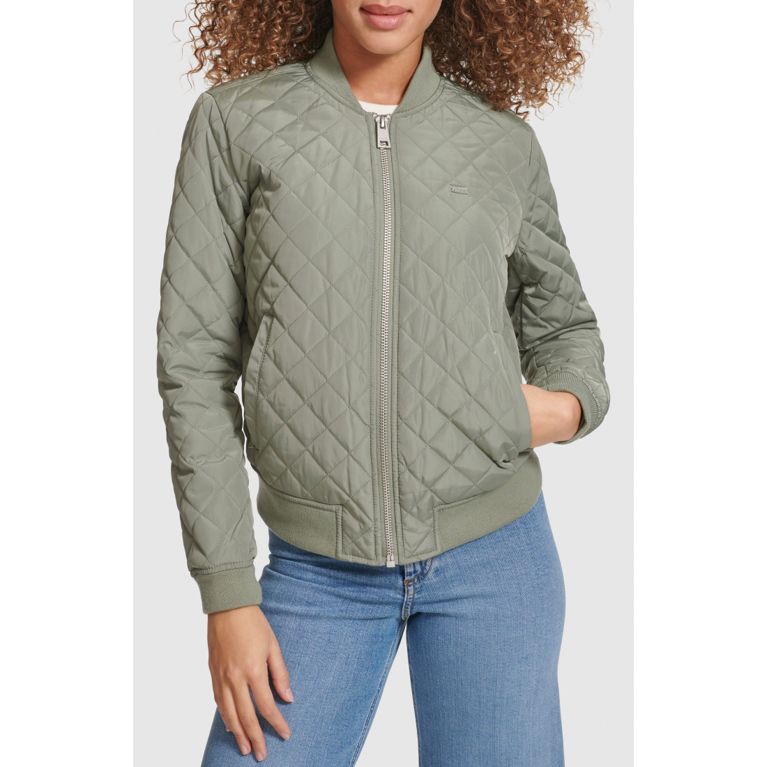 Blouson bomber 'Quilted' pour Femmes