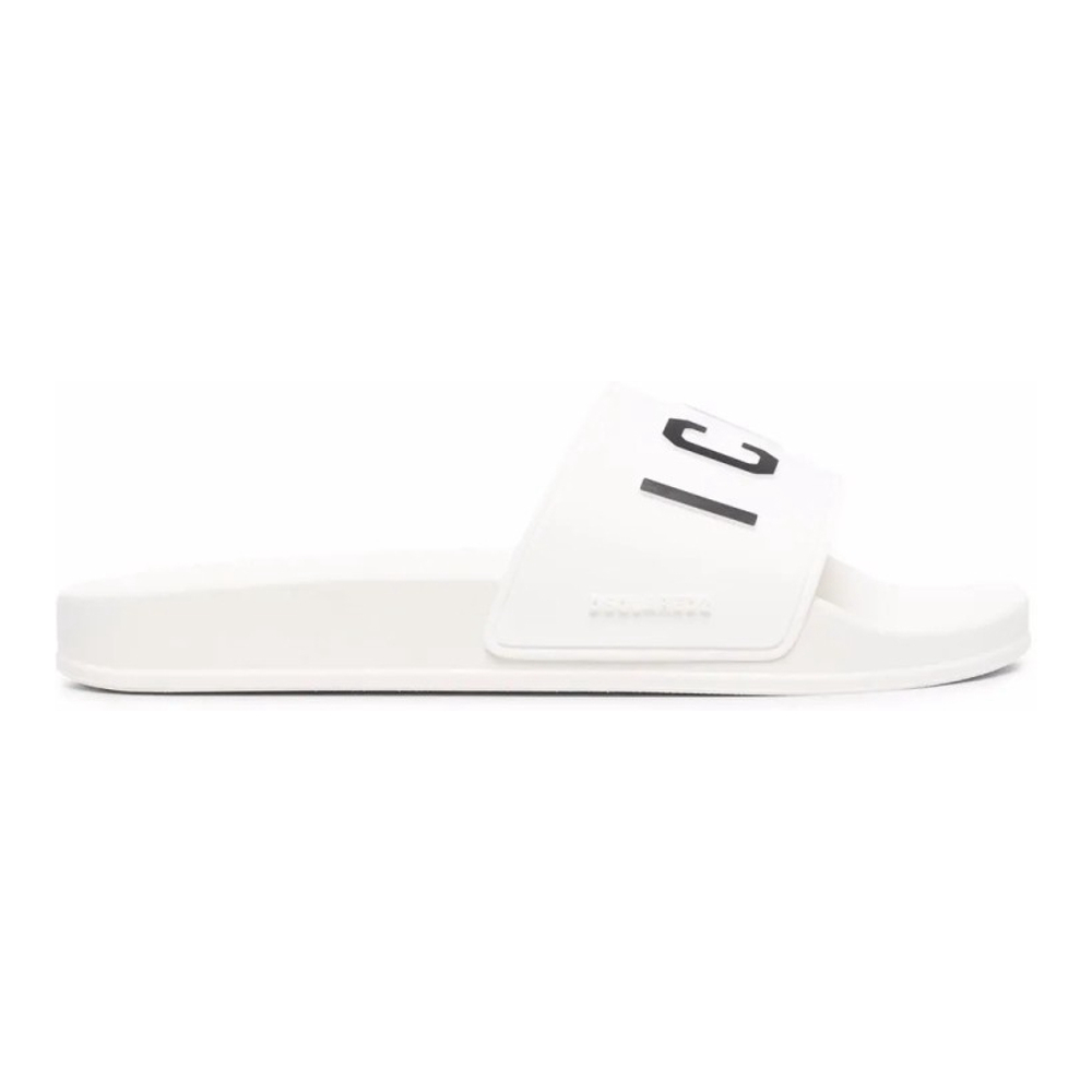 Men's 'Logo-Print' Slides