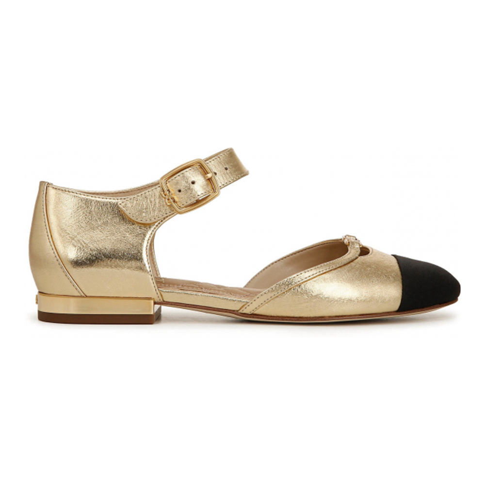 Chaussures plates 'Rylie Ankle Strap Cap Toe' pour Femmes