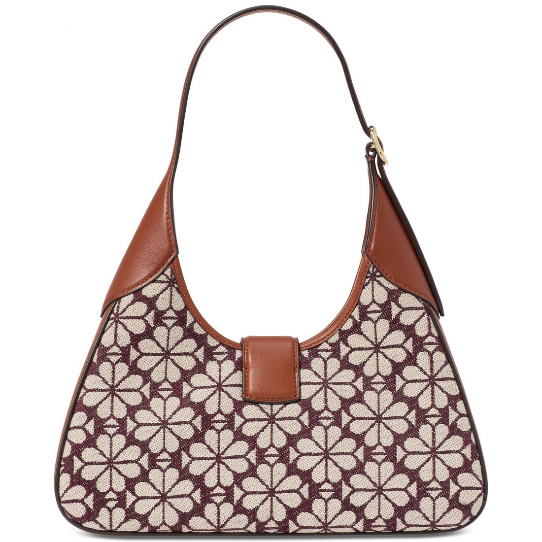Women's 'Spade Flower Jacquard' Shoulder Bag