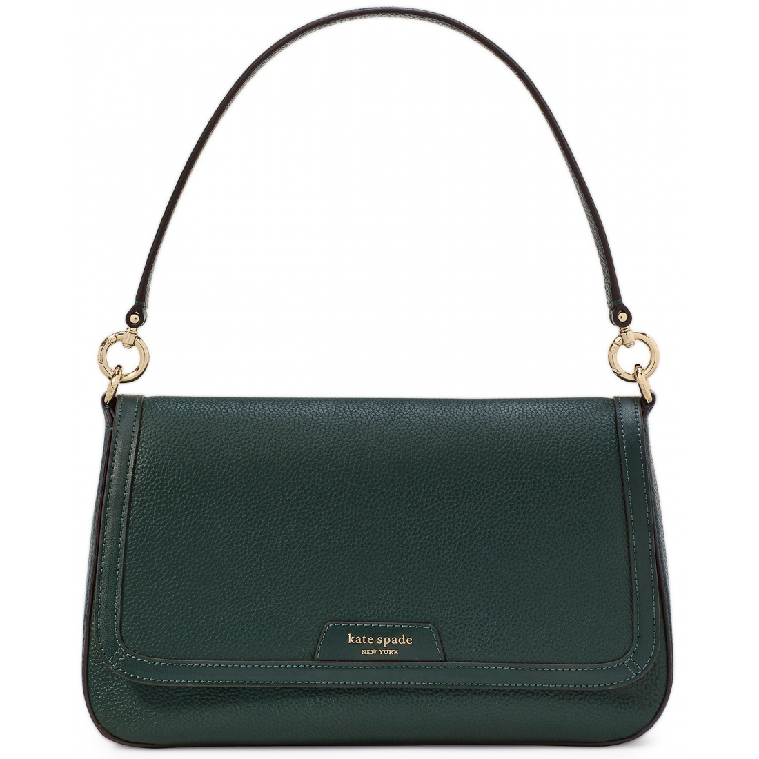 Sac à bandoulière 'Hudson Pebbled Leather Flap Small' pour Femmes