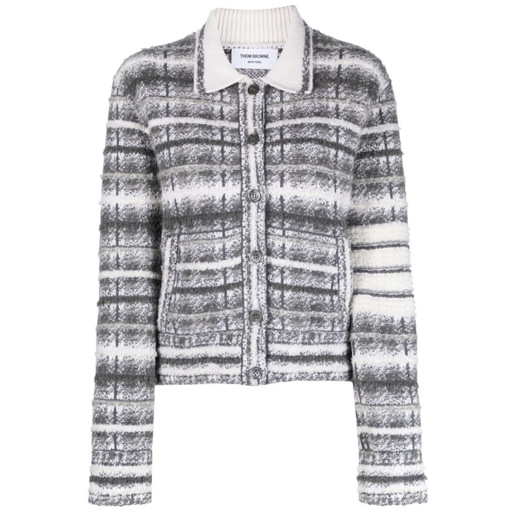 Veste 'Check-Print 4-Bar' pour Femmes