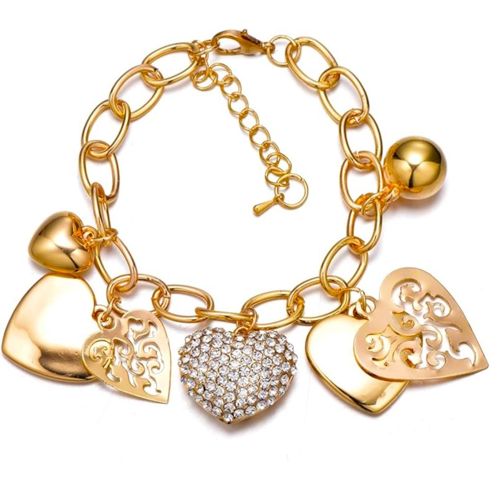 Bracelet 'Heart Charm' pour Femmes