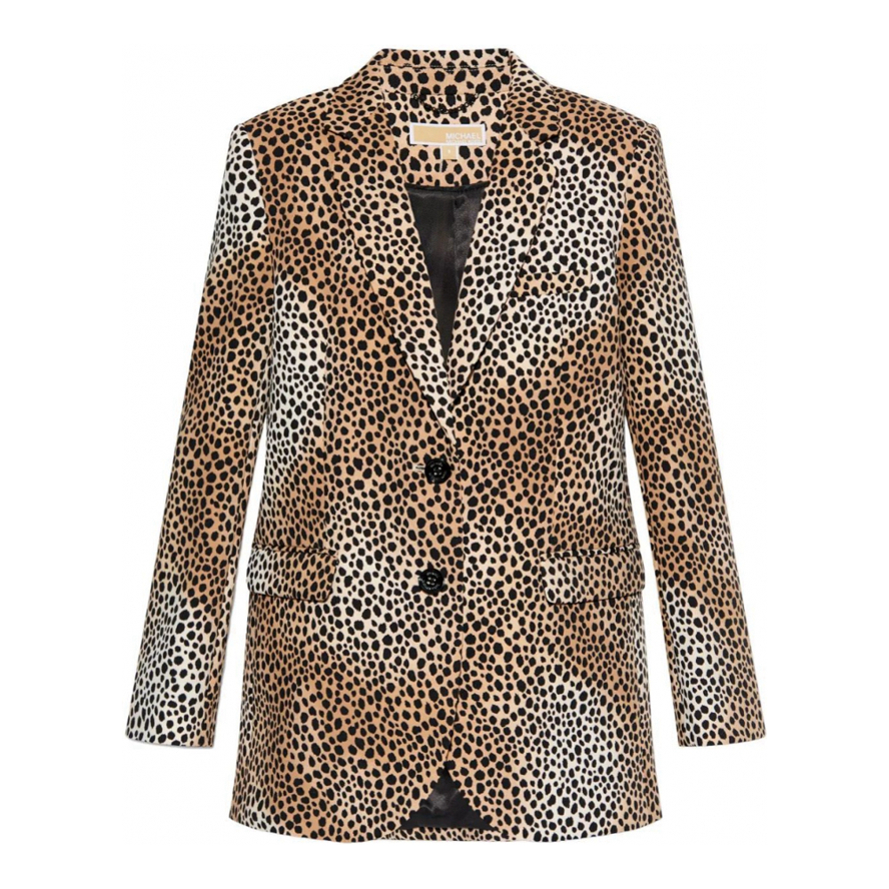 Blazer 'Cheetah-Print' pour Femmes
