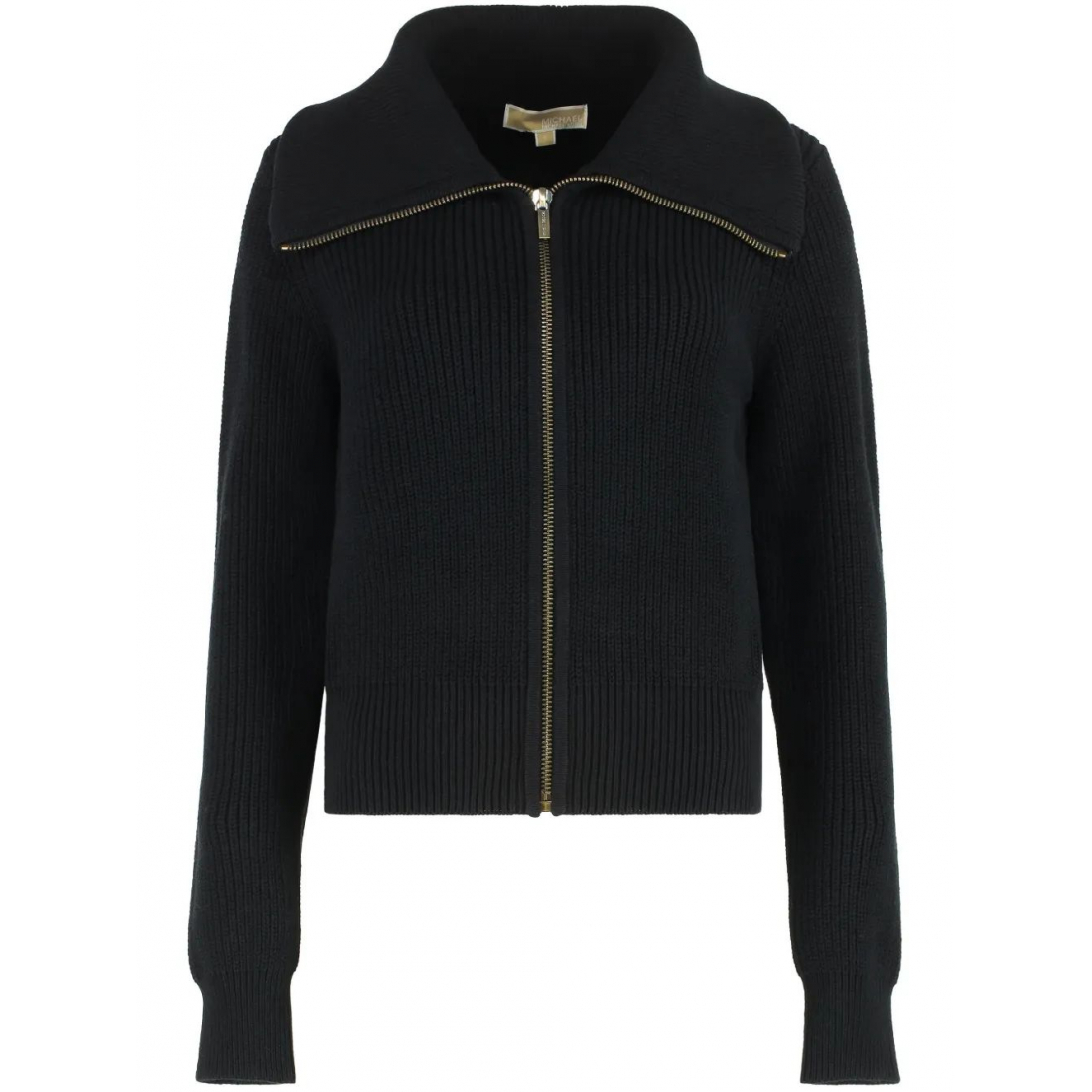 Women's 'Ribbed-Knit Zipped' Cardigan