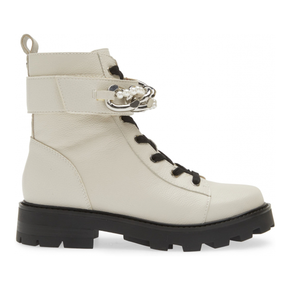 Women's 'Curb Chain Lug Sole' Combat Boots