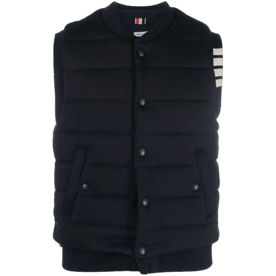 Gilet 'Stripe-Detail Padded' pour Hommes