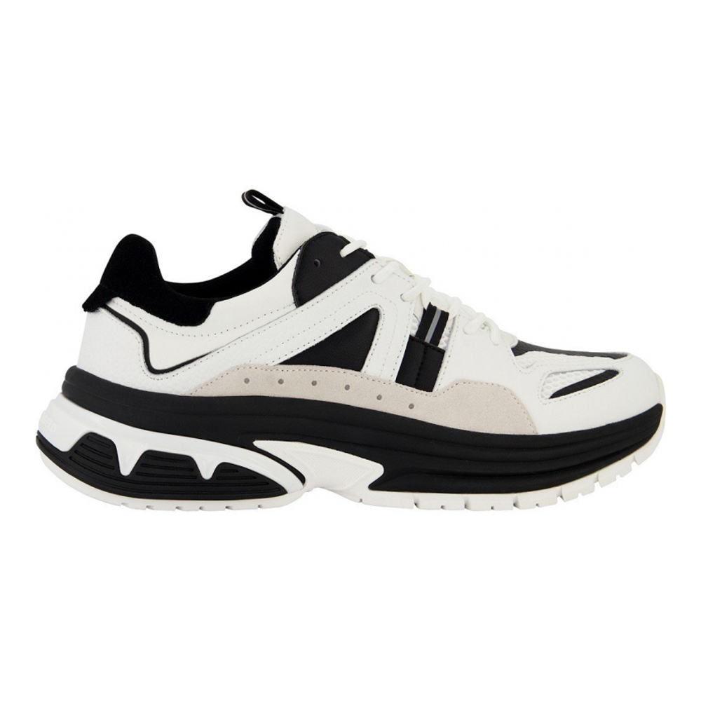 Men's 'Chunky Two Tone Sole Leather' Sneakers