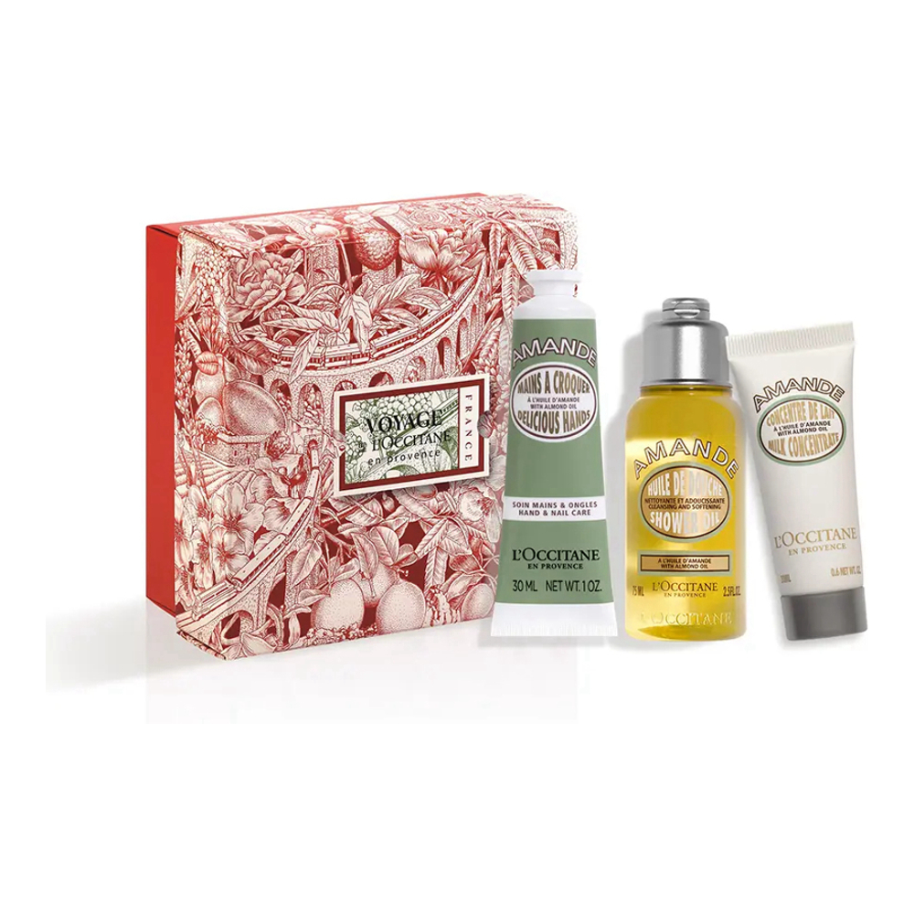 'Amande' Body Care Set - 3 Pieces