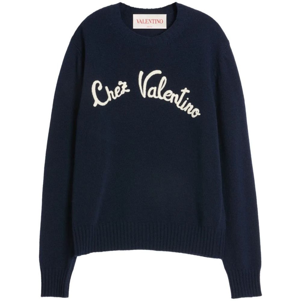 Pull 'Chez Valentino-Embroidered' pour Hommes