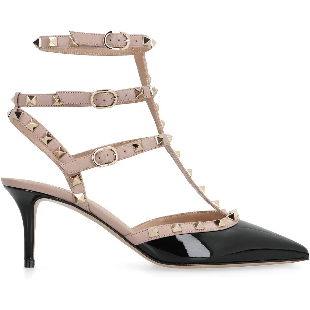 Women's 'Rockstud Patent' Slingback Pumps