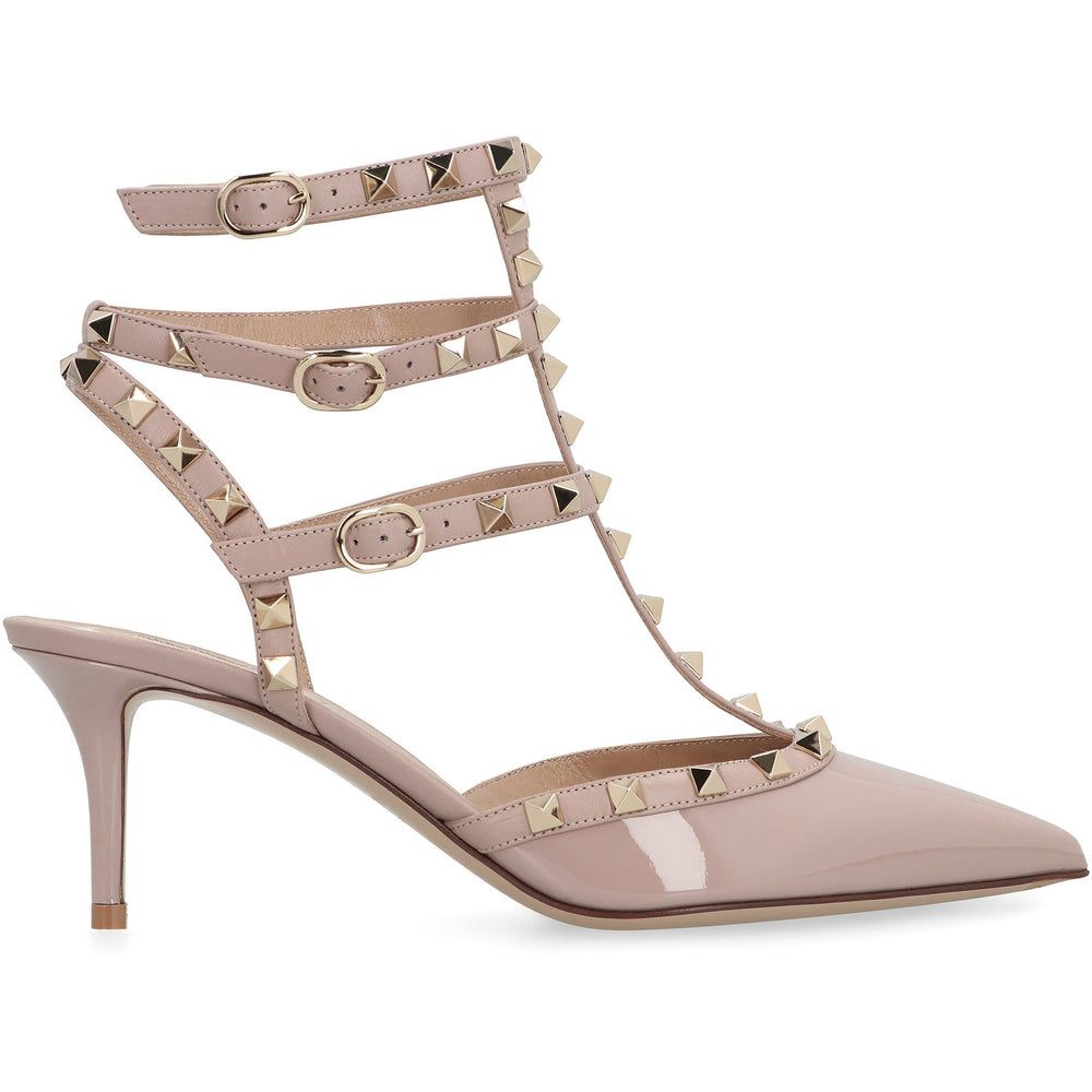 Women's 'Rockstud Patent' Slingback Pumps