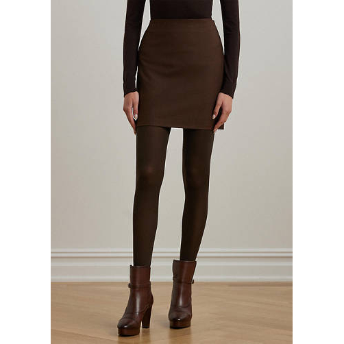 Women's 'Glen Plaid Wool-Blend Pencil' Mini Skirt