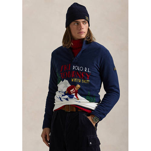 'Plaid Pile Fleece Lined Hoodie' pour Hommes