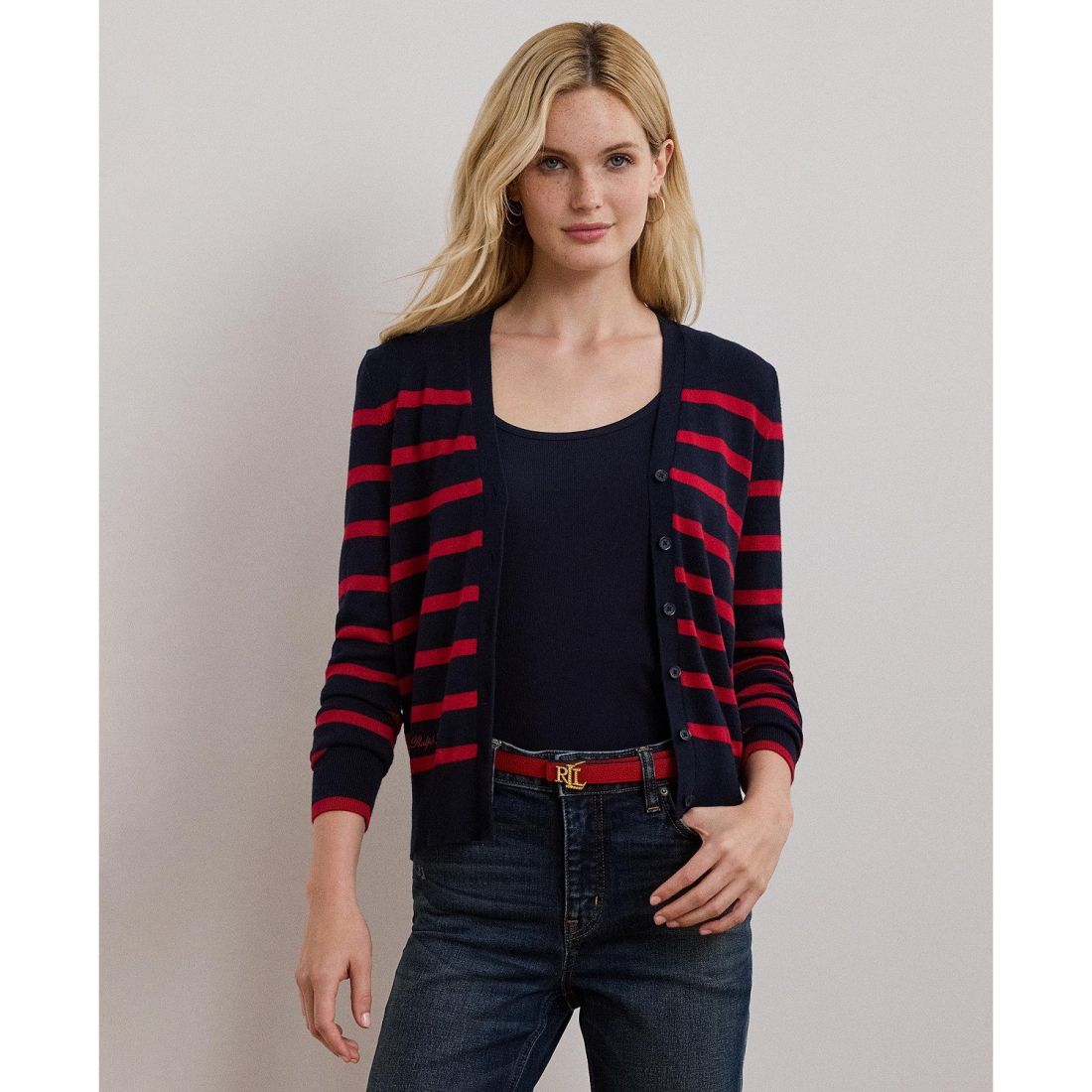 Women's 'Striped' Cardigan