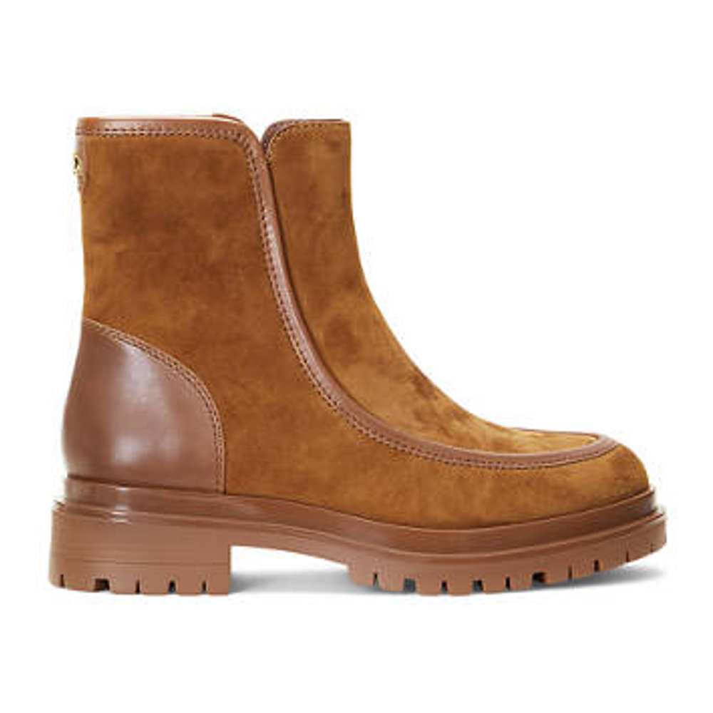 Women's 'Colbie Suede and Burnished Leather' Booties
