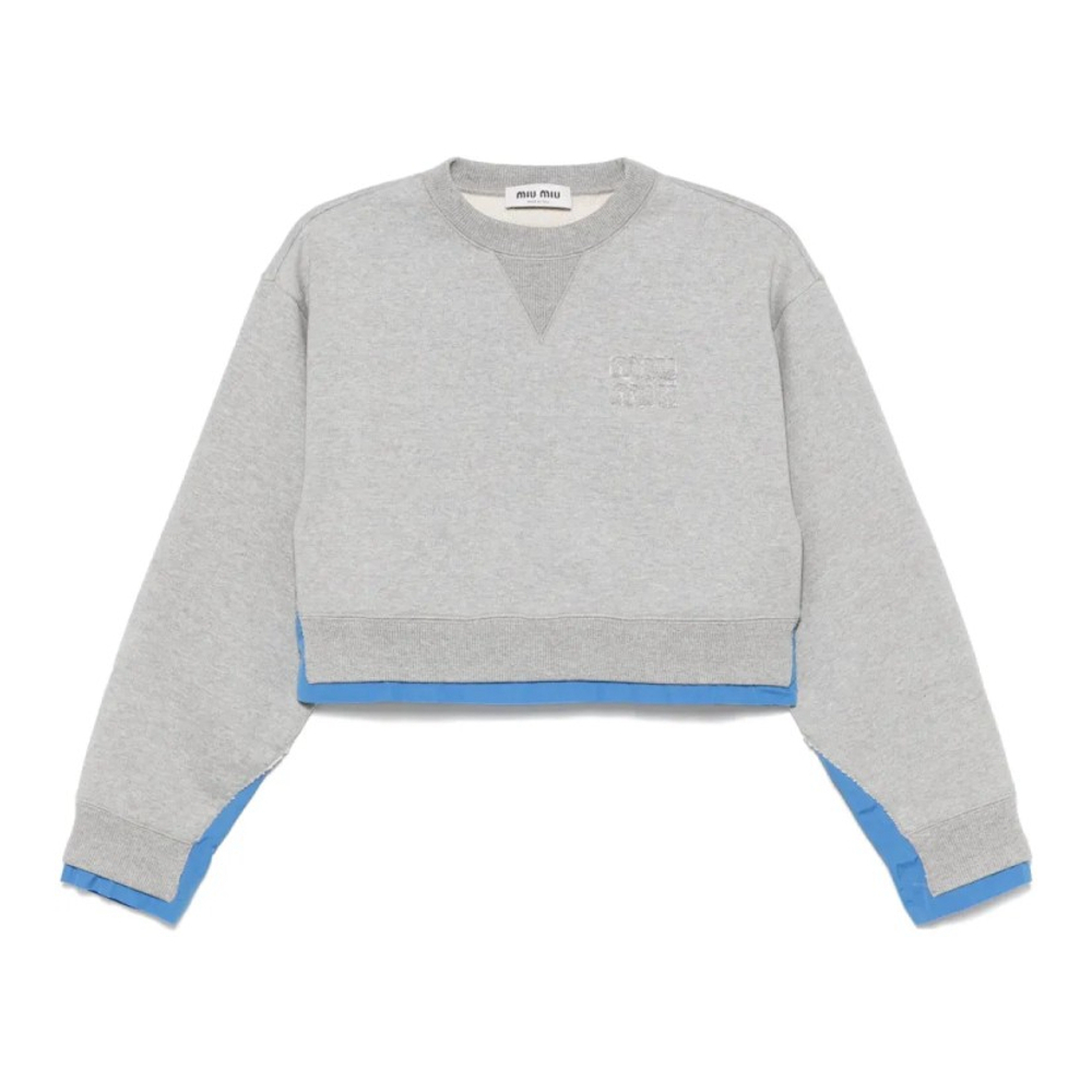 Sweatshirt 'Logo-Patch' pour Femmes