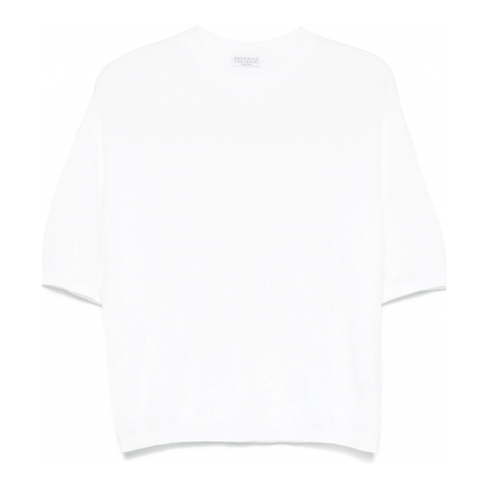 'Monili' Kurzarm Pullover für Damen