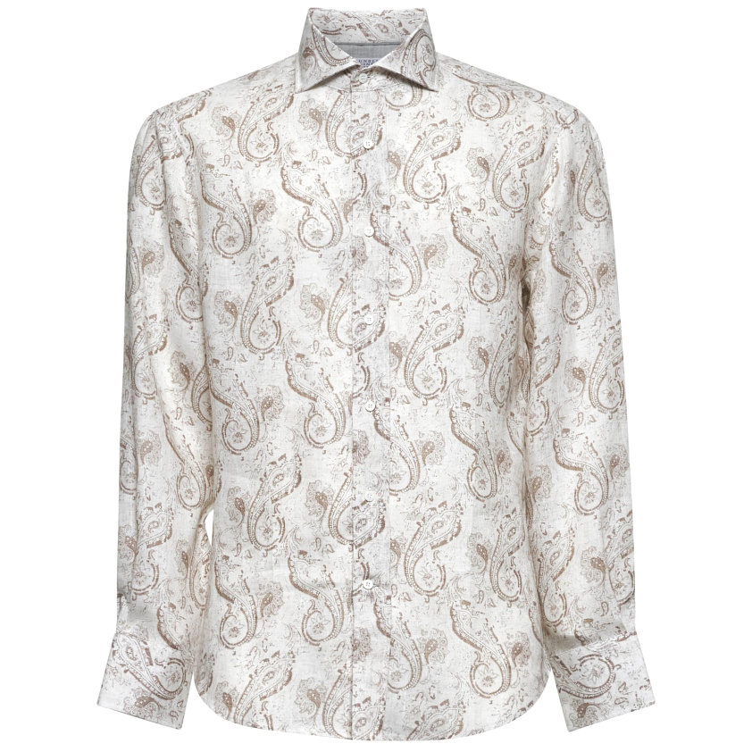 Chemise 'Paisley Print' pour Hommes