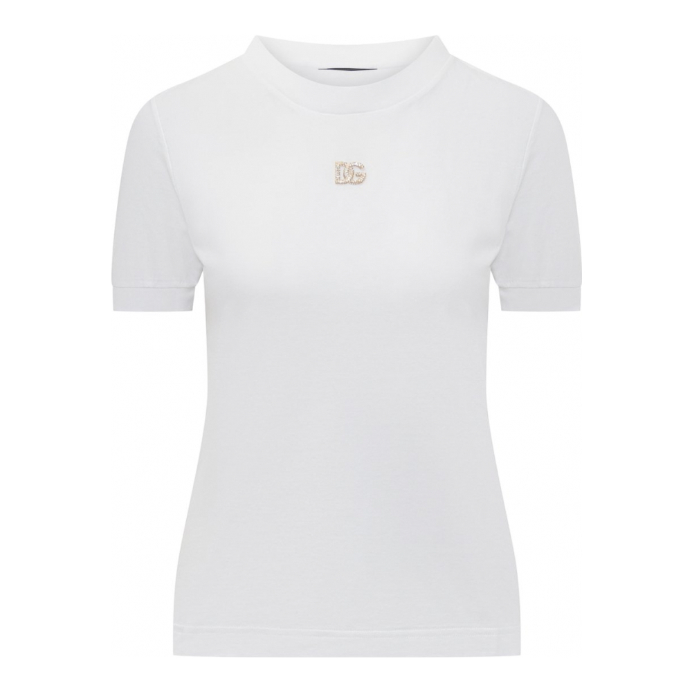 'DG-Logo' T-Shirt für Damen