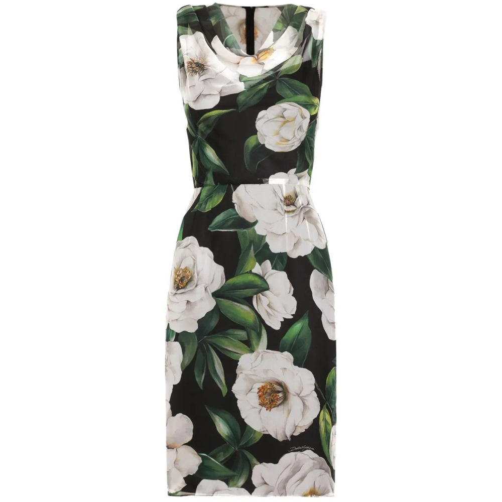Robe mini 'Floral-Print' pour Femmes