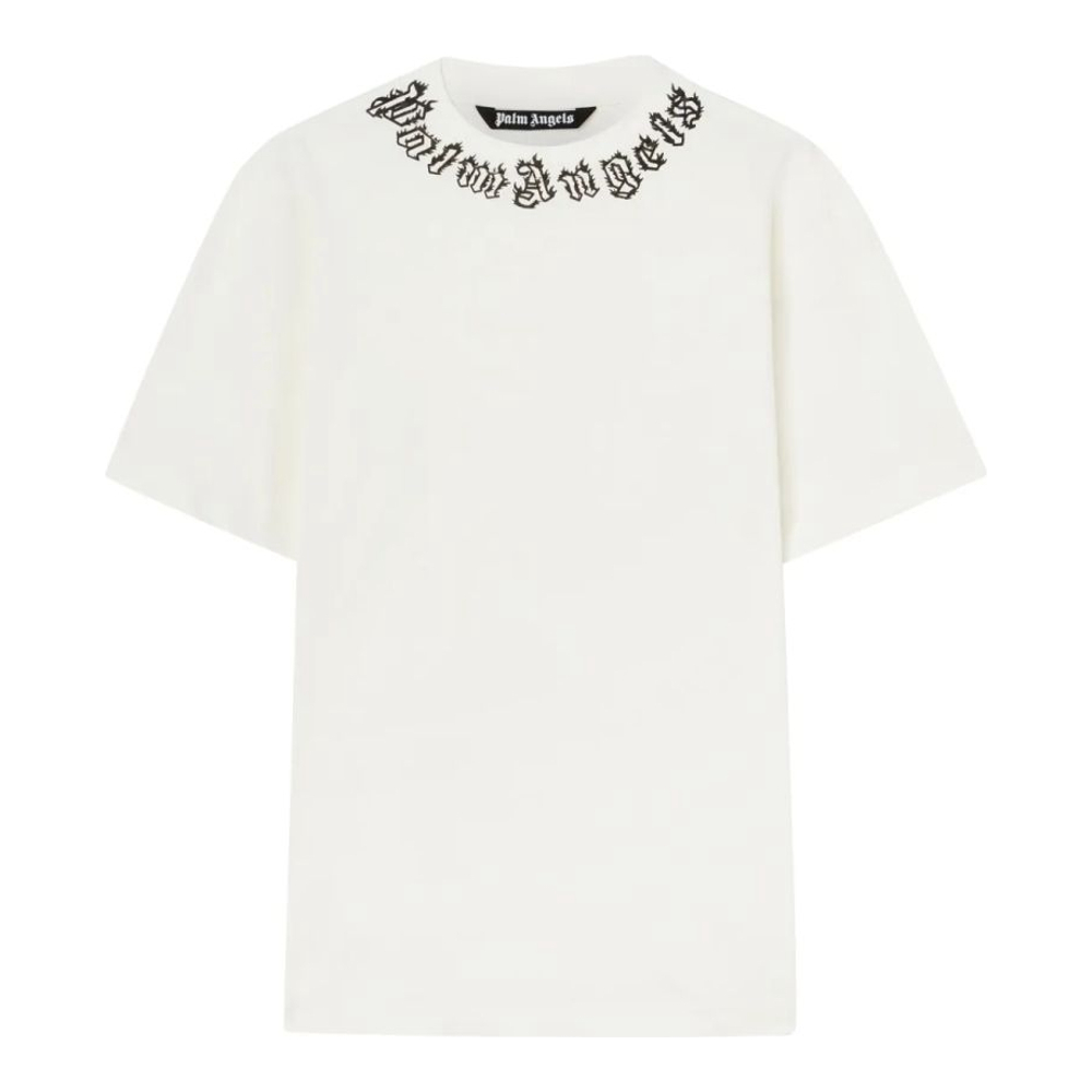 T-shirt 'Neck-Logo' pour Hommes