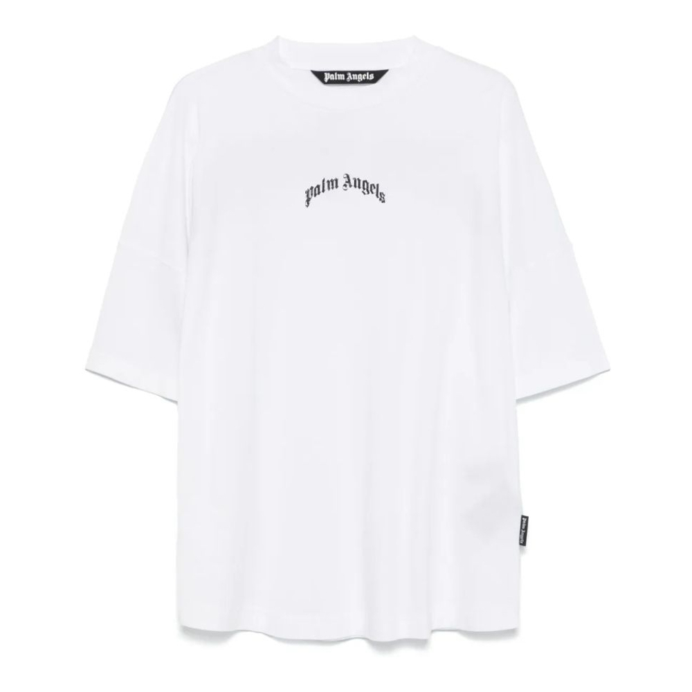 Men's 'Curved-Logo' T-Shirt