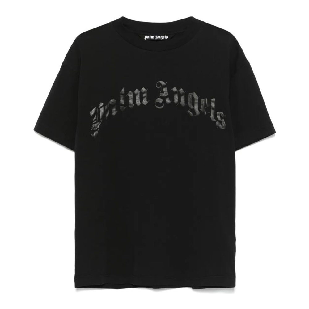 T-shirt 'Curved-Logo' pour Hommes