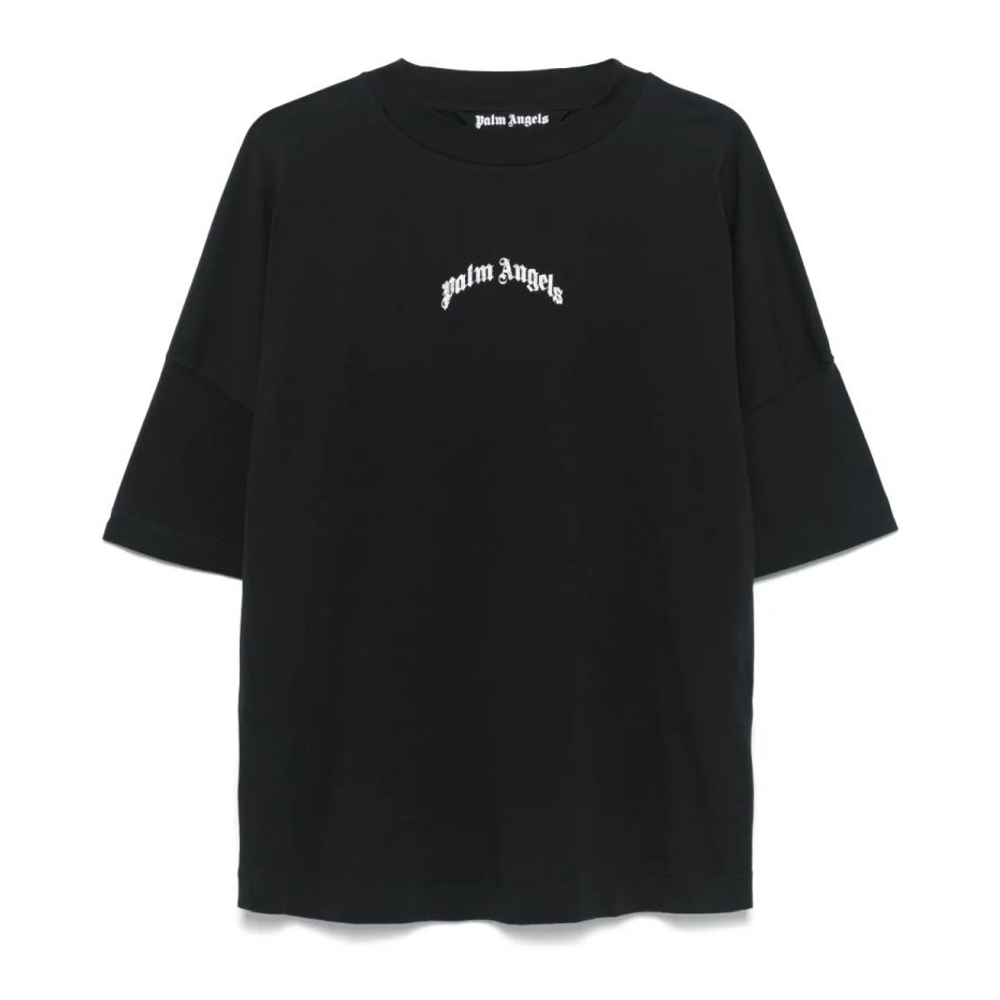 T-shirt 'Curved-Logo' pour Hommes