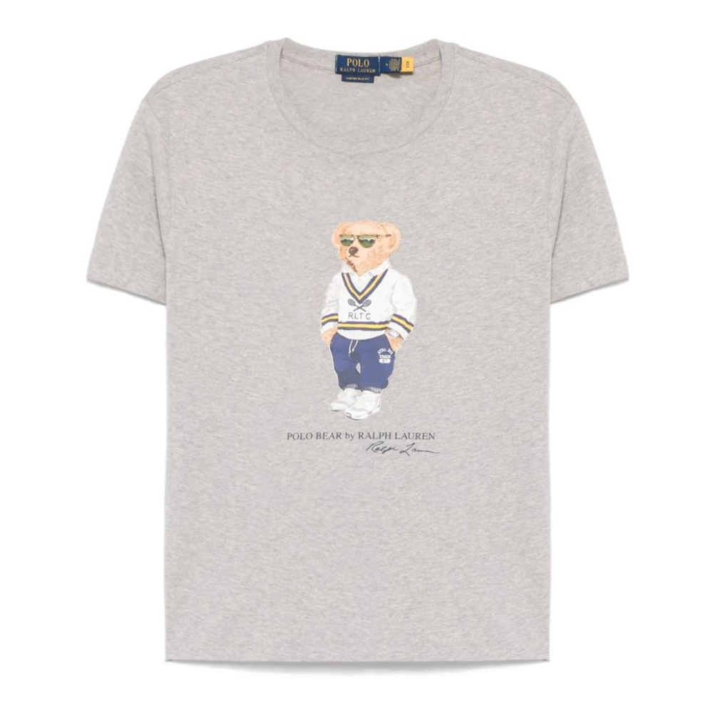 T-shirt 'Polo Bear-Print' pour Hommes
