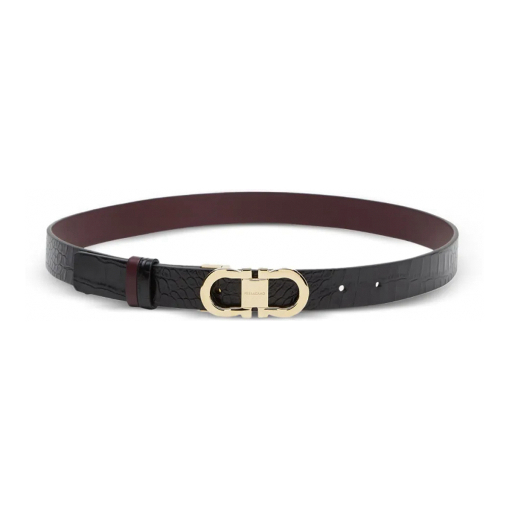 Ceinture 'Gancini-Buckle' pour Femmes