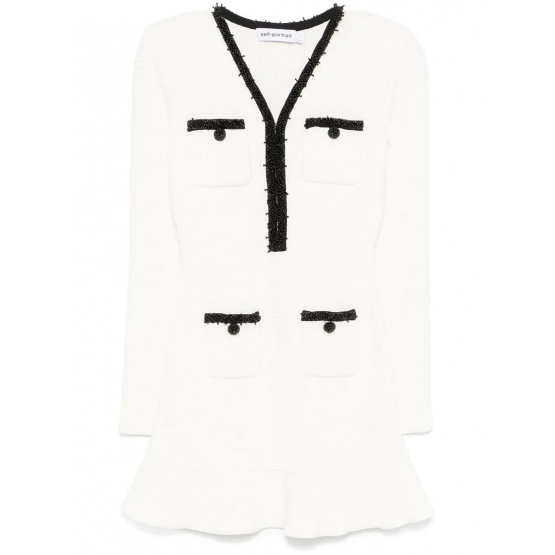 Robe mini 'Knitted' pour Femmes