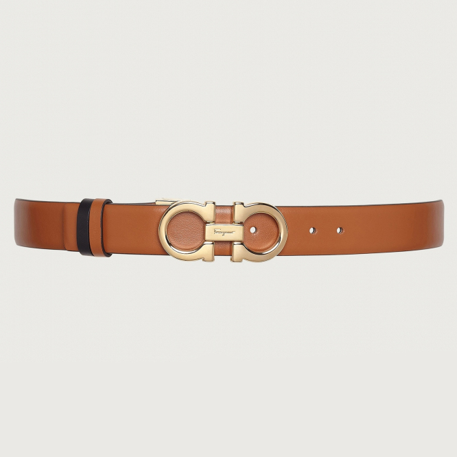 Ceinture 'Reversible and Adjustable Gancini' pour Femmes
