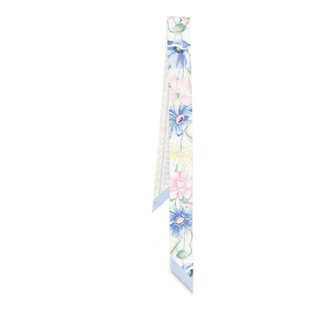 Foulard en soie 'Bouquet-Print' pour Femmes