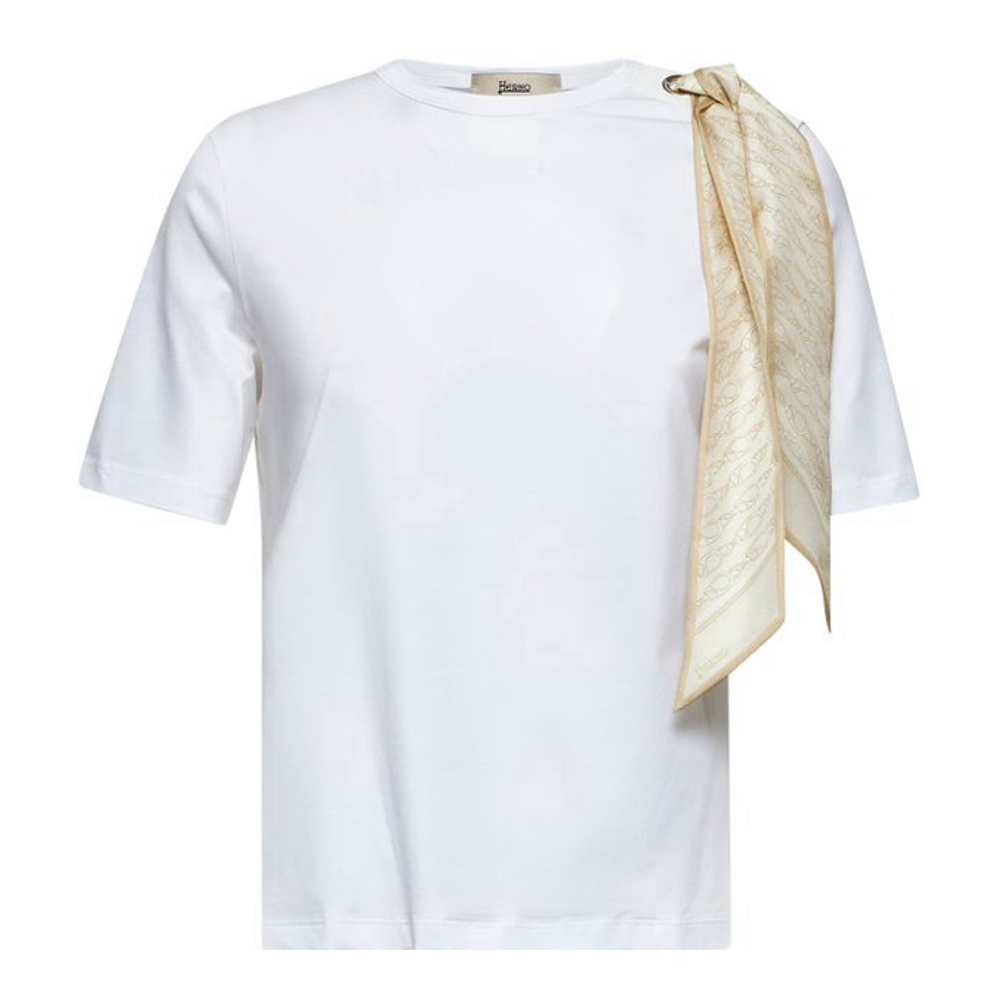 T-shirt 'With Scarf' pour Femmes