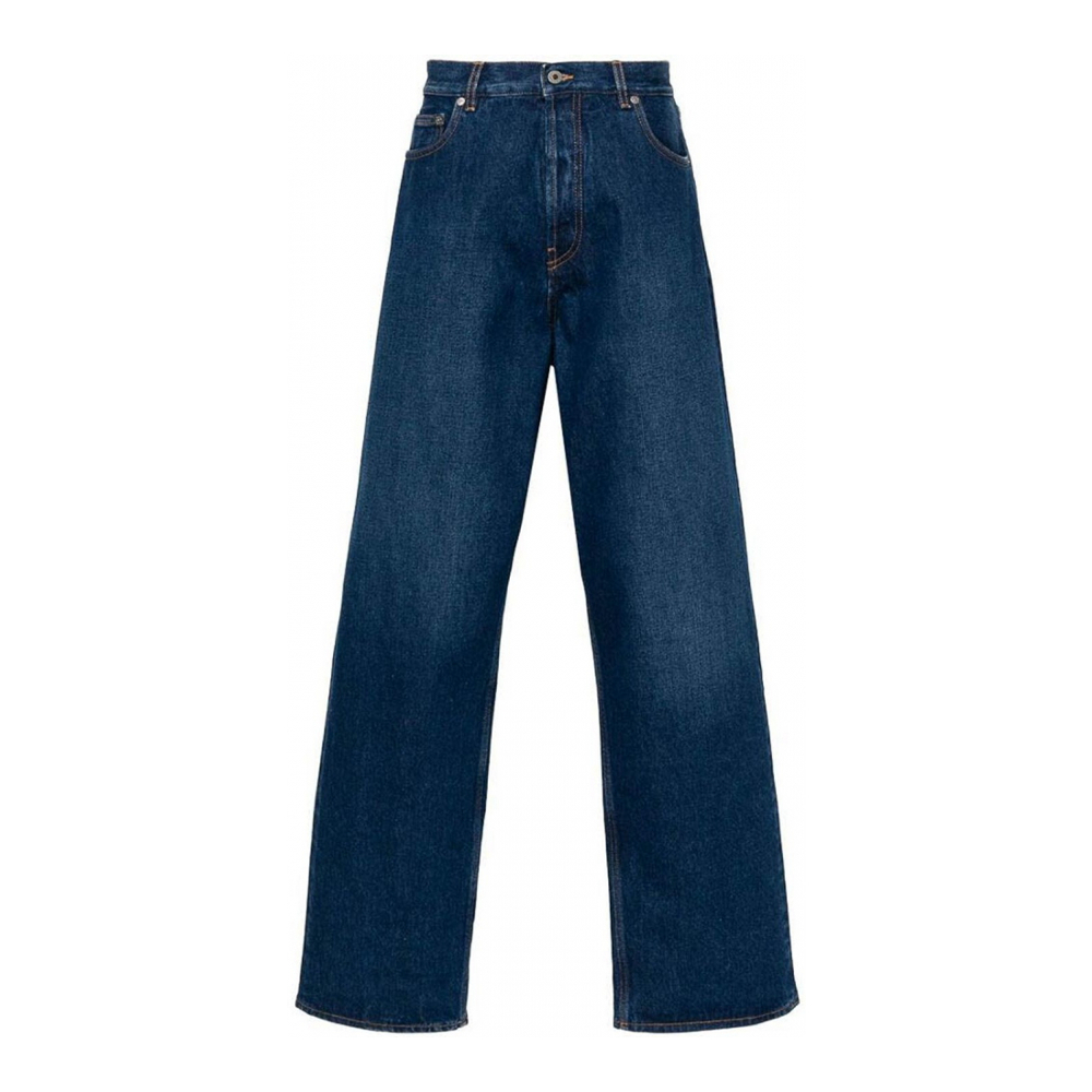 Men's 'Logo-Patch' Jeans