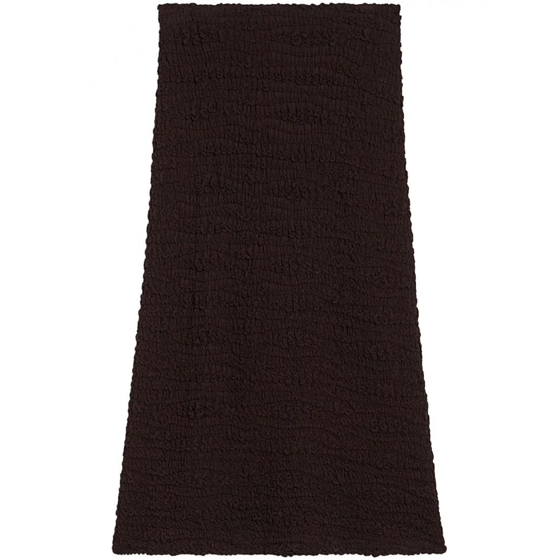 Women's 'High-Waist Crinkled' Midi Skirt